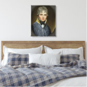 Miniatuur van William Howe de Lancey (d.1815), Cor Canvas Afdruk (Insitu (Slaapkamer))