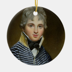 Miniatuur van William Howe de Lancey (d.1815), Cor Keramisch Ornament