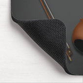 Miniatuur Viool & Bow Gepersonaliseerde String Spe Muismat (Hoek)