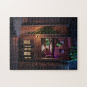 Miniatuurboek nook diorama - boven lezen legpuzzel (Horizontaal)