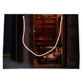 Miniatuurboek nook diorama - lezen in bed groot cadeauzakje (Voorkant)