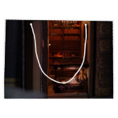 Miniatuurboek nook diorama - lezen in bed groot cadeauzakje (Achterkant)