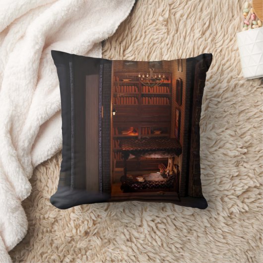 Miniatuurboek nook diorama - lezen in bed kussen (Deken)