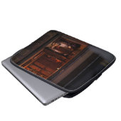 Miniatuurboek nook diorama - lezen in bed laptop sleeve (Voorkant onderkant)