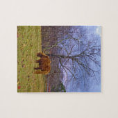 Miniatuurbruine paardenroesthemel legpuzzel (Horizontaal)