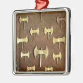 Miniatuurdubbelassen Metalen Ornament (Links)