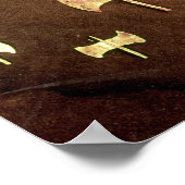 Miniatuurdubbelassen Poster (Hoek)