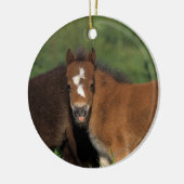 Miniatuurgewassen in gras keramisch ornament (Links)