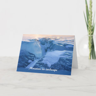 Miniatuurijlandschap CC0718-Wenskaart Kaart