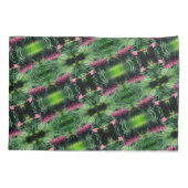 Miniatuurlijn sluit Abstract patroon af Kussensloop (Achterkant)