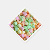 Miniatuurmarshmallows Servet (Hoek)