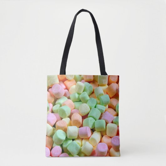 Miniatuurmarshmallows Tote Bag (Voorkant)