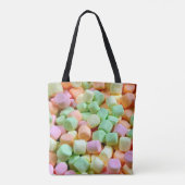 Miniatuurmarshmallows Tote Bag (Achterkant)