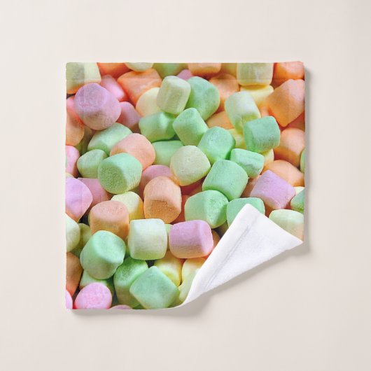 Miniatuurmarshmallows Washandje (Wasdoekje)