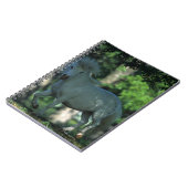 Miniatuurpaarden die in de bomen staan notitieboek (Linkerzijde)