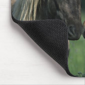 Miniatuurpaarden die muismat (Hoek)