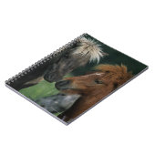 Miniatuurpaarden die notitieboek (Linkerzijde)