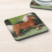 Miniatuurpaarden, stand bier onderzetter (Linkerzijde)