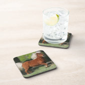 Miniatuurpaarden, stand bier onderzetter (Rechterzijde)