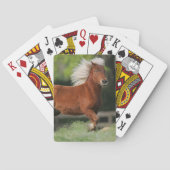 Miniatuurpaarden, stand pokerkaarten (Achterkant)