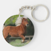 Miniatuurpaarden, stand sleutelhanger (Achterkant)