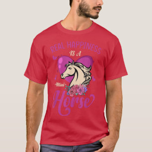 Miniatuurpaardenliefhebbers geluk bij een mini-paa t-shirt