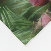 Miniatuurpine bevat Natuur patroon Fleece Deken (Hoek)