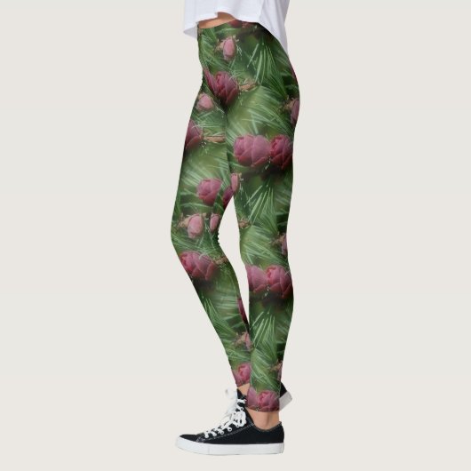 Miniatuurpine bevat Natuur patroon Leggings (Links)