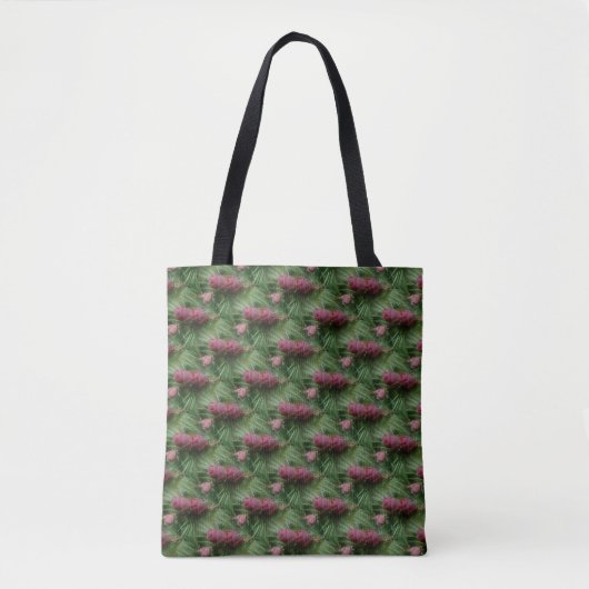 Miniatuurpine bevat Natuur patroon Tote Bag (Voorkant)