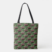 Miniatuurpine bevat Natuur patroon Tote Bag (Achterkant)