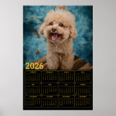 Miniatuurpoedel 2026 Agenda Poster (Voorkant)