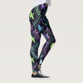 Miniatuurpoolkunst Leggings (Rechts)