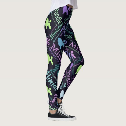 Miniatuurpoolkunst Leggings (Rechts)