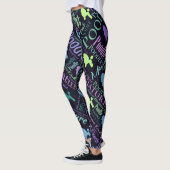 Miniatuurpoolkunst Leggings (Links)