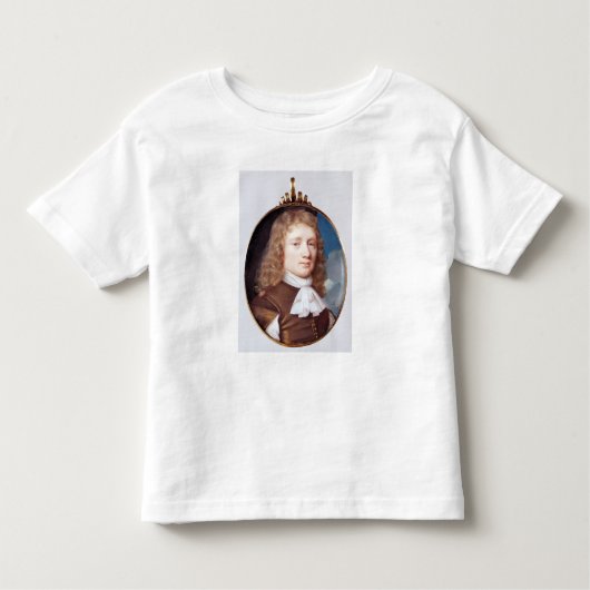 Miniatuurportret van een onbekend Man, 1659 Kinder Shirts (Voorkant)