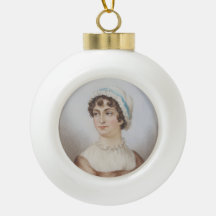 Miniatuurportret van Jane Austen