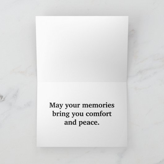 Miniatuurroze rozen grote lettertypekaart kaart (Binnen)