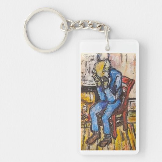 Miniatuurschilderen bij De poort naar de eeuwighei Sleutelhanger (Voorkant)