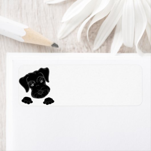 miniatuurschnauzer etiket (Insitu)