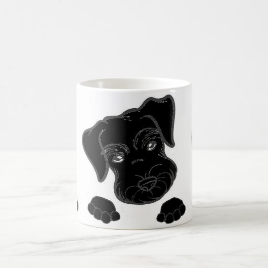 miniatuurschnauzer koffiemok (Center)