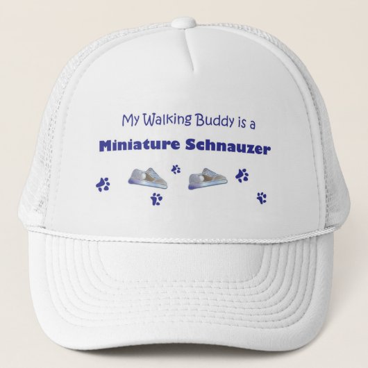 miniatuurschnauzer trucker pet (Voorkant)