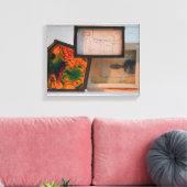 Miniatuurstartpagina voor schilders K7 1986 gemeng Canvas Afdruk (Insitu (Woonkamer))