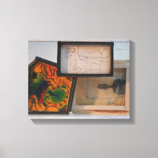 Miniatuurstartpagina voor schilders K7 1986 gemeng Canvas Afdruk (Voorkant)