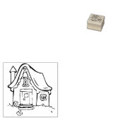 miniatuurstempel voor huiskunst rubberstempel (Gestempeld)