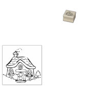 miniatuurstempel voor huiskunst rubberstempel (Gestempeld)