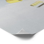 Miniatuursteunklok Poster (Hoek)