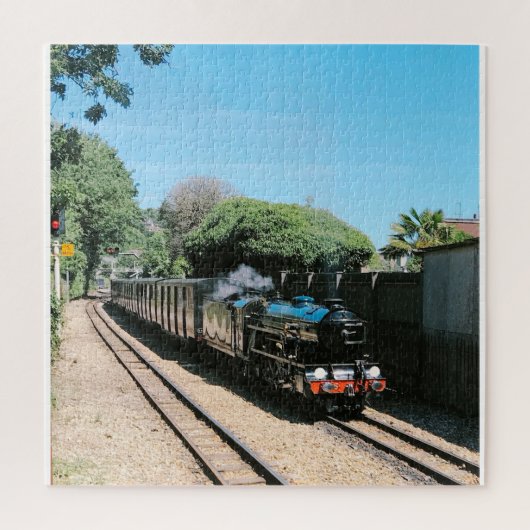 Miniatuurstoomtrein RHD Legpuzzel (Verticaal)