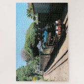 Miniatuurstoomtrein RHD Legpuzzel (Verticaal)