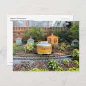 miniatuurtrolley briefkaart (Voorkant / Achterkant)