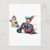 minibike.jpg briefkaart (Voorkant)